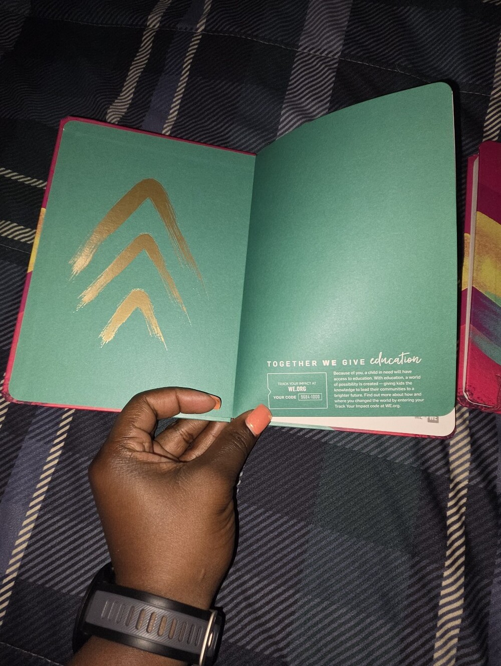 Bright Rainbow Hardcover Journals - Picture 2 of 4